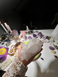 Cristallo di rocca quarzo ialino