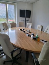 TAVOLO OVALE in FAGGIO