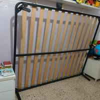 retd in doghe di legno pwr letto matrimoniale