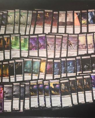 MTG Blocco 100x black rare&mitiche