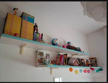 mensole camera bambino bambina