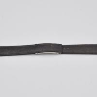 cinturino vintage da 16mm con deplo in acciaio