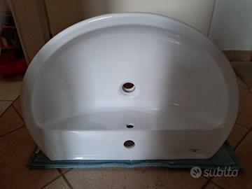 Lavabo Pozzi Ginori con colonna