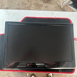 Monitor TV Hannspree + Staffa a muro orientabile
