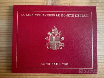 Serie Divisionale Città del Vaticano, Lire, 2001