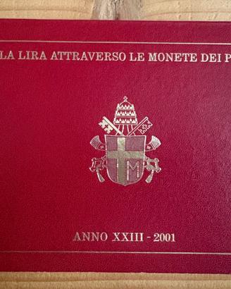 Serie Divisionale Città del Vaticano, Lire, 2001