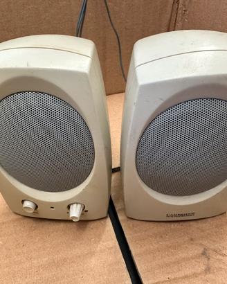 Casse Audio Bianche Computer Pc