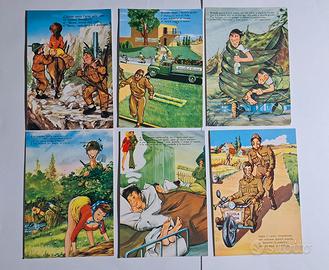 Cartoline Militari Anni '90 - Ricordi della Naja