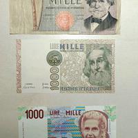 Lotto le 1000 Lire Italiane