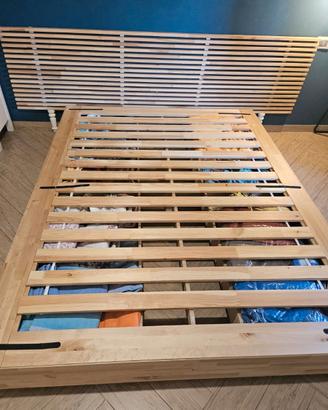 Letto matrimoniale mod. Mandal Ikea