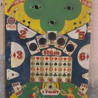 ANTICO PIANO DI FLIPPER ANNI ’40.