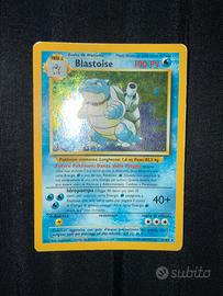 Pokemon Blastoise Holo Set Base Italiano
