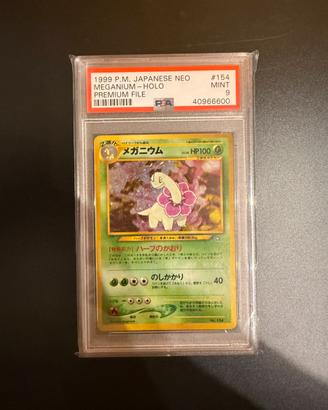 Carta pokemon 1999 promo holo Jap 154 PSA 9