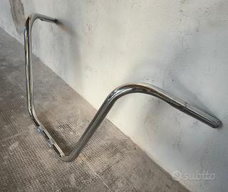 Manubrio cromato ape hanger