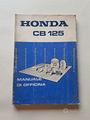 HONDA CB 125 1981 manuale officina italiano