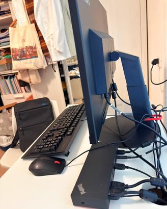 Smartworking: Monitor 24” + Docking Station