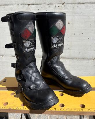 Scarponi moto vintage Alpinestar