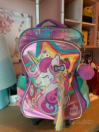 Zaino trolley unicorno