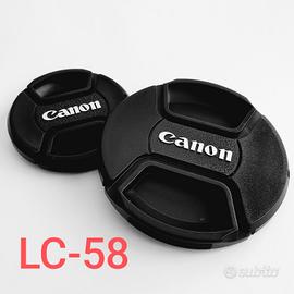 Copriobiettivo per obiettivi Canon LC-58