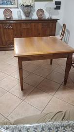 Cucina  in noce massello e armadio