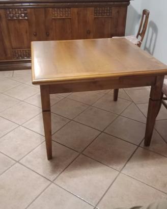 Cucina  in noce massello e armadio