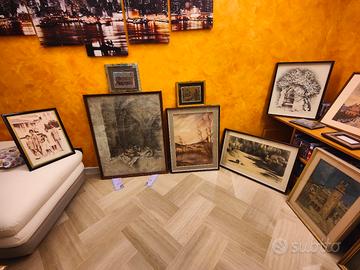 Quadri di varie misure e tipologia