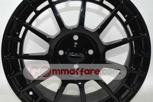 4 cerchi lega nuovi 4x100 r17 nero lucido lt2991