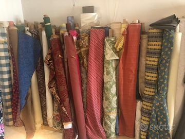 Stock rotoli tessuti da arredamento –
