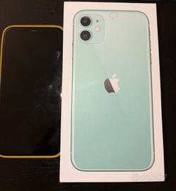 Iphone 11 64 giga color tiffany con scatola