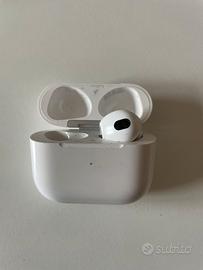 AirPods terza generazione- SOLO DX e custodia