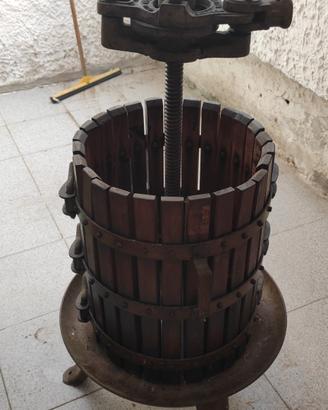 Torchio per uva manuale 