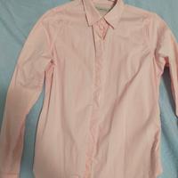 camicia rosa Abercrombie XS