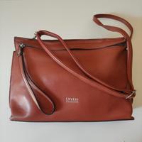Borsa donna pelle Coveri color corallo 