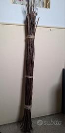 Fascio di rami decorativi in legno (h 190 cm)