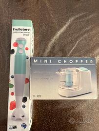 Frullatore a immersione + tritatutto