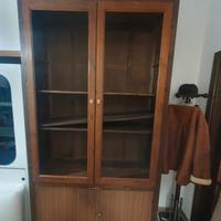 libreria legno massello 245x130x0.43