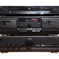 Trittico stereo Technics e Sony