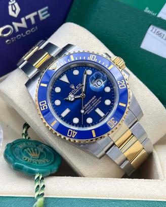 🔵ROLEX SUBMARINER DATE REF.116613LB ANNO 2015