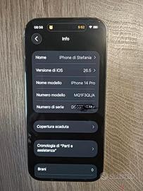 iPhone 14 pro 256 gb colore viola