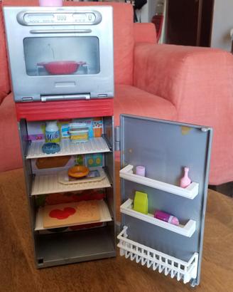 Frigo/forno  e cucina di Barbie con accessori