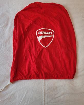 Sacca Borsa portacasco caschi rossa Ducati