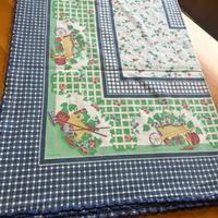 Tovaglia con tovaglioli in stoffa