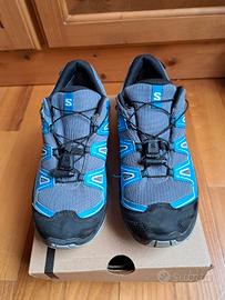 scarpe trekking salomon goretex junior