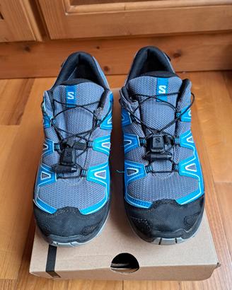 scarpe trekking salomon goretex junior