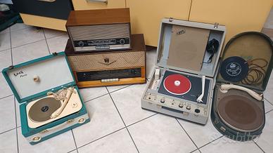 radio e giradischi anni 50/60