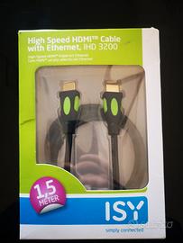 ISY / CAVO TV HDMI IHD3200 AD ALTA VELOCITÀ 