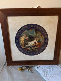 Quadri legno e marmo 
