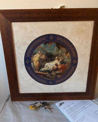 Quadri legno e marmo 