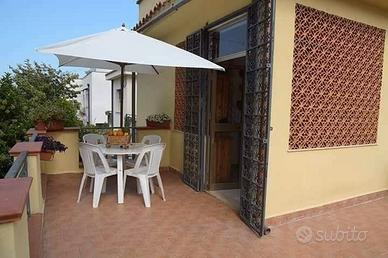 Villa a Mondello con terrazzo panoramico