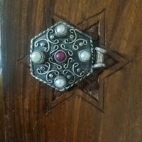 collana artigianale argento 100%